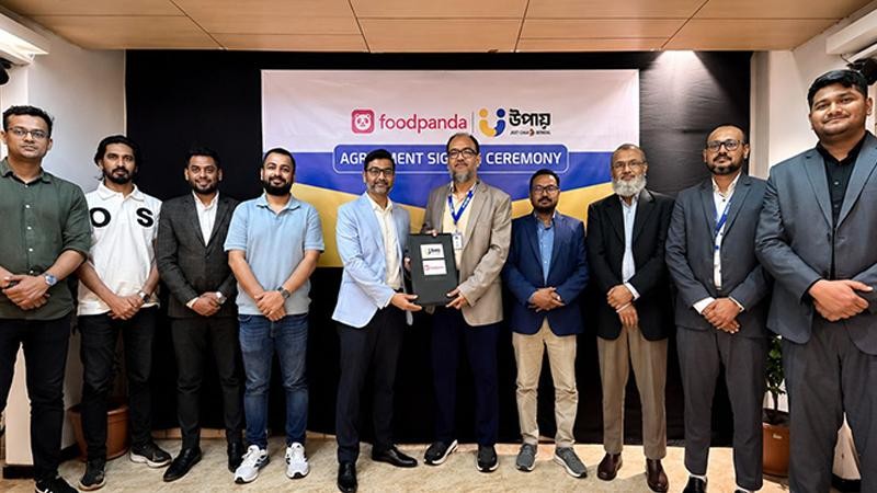 ডিজিটাল ক্যাশ কালেকশন সহজ করতে উপায় ও ফুডপান্ডা বাংলাদেশের মধ্যে সমঝোতা চুক্তি সই