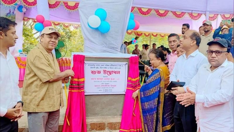 খাগড়াছড়ি জেলা পরিষদ পার্কে যুক্ত হলো জায়ান্ট সুইং, জিপ লাইন ও কিডস জোন