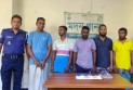 মদনে ৬০০ পিস ইয়াবাসহ ৫ মাদক ব্যবসায়ী গ্রেপ্তার