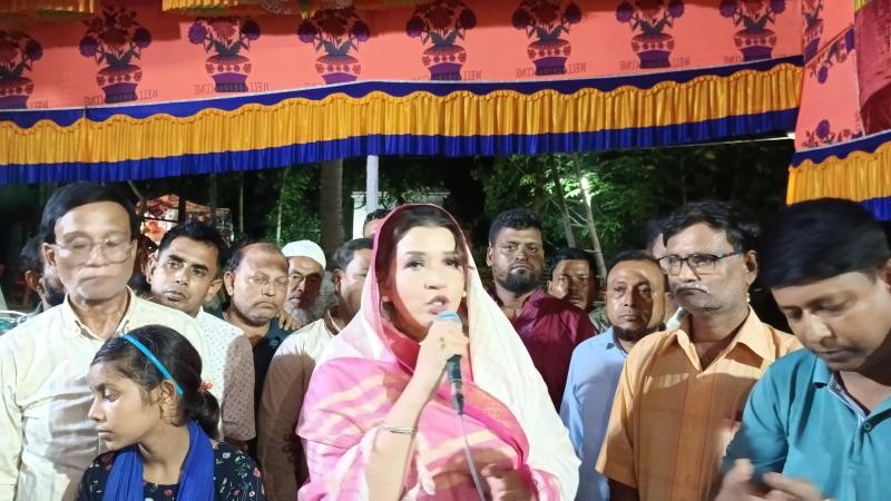 কেউ চাঁদাবাজি করলে তাকে পুলিশে ধরিয়ে দিন: শামা ওবায়েদ