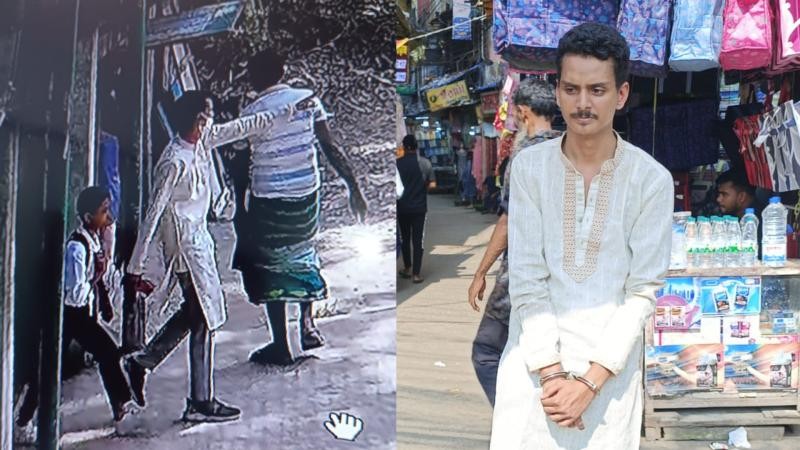 অপহরণের এক ঘণ্টার মধ্যে স্কুলছাত্র উদ্ধার, মামা গ্রেপ্তার