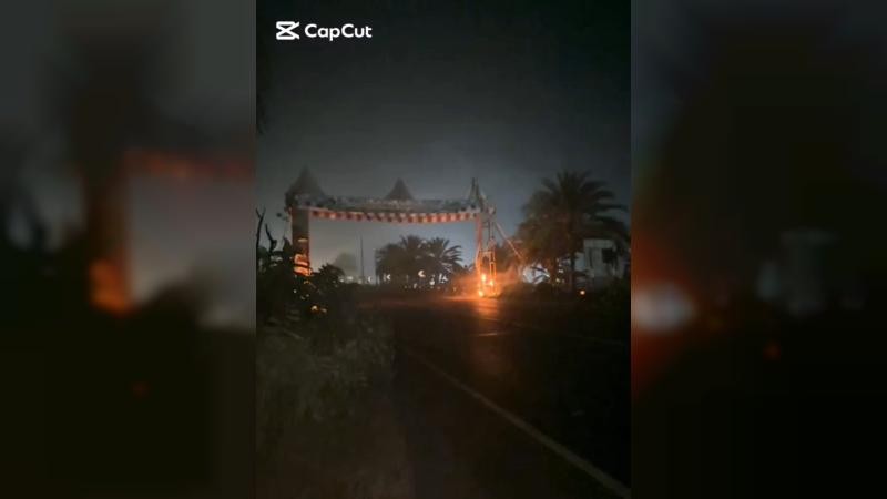 ভাঙ্গায় খেলাফত মজলিসের তোরণে দুর্বৃত্তদের অগ্নিসংযোগ