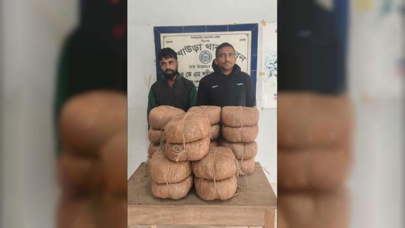 ব্রাহ্মণবাড়িয়ায় যুবদল নেতা গাঁজাসহ আটক