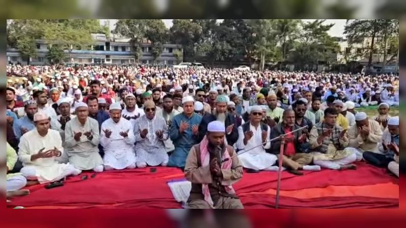 নন্দীগ্রামে খালেদা জিয়ার সুস্থতা কমনায় বিশেষ দোয়া