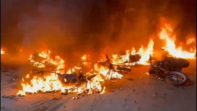 কালিয়াকৈরে বিএনপির দুই গ্রুপে সংঘর্ষ, ভাঙচুর ও অগ্নিসংযোগ