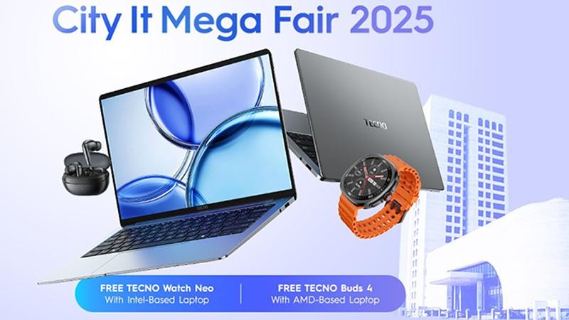 সিটি আইটি মেগা ফেয়ারে টেকনো মেগাবুক সিরিজ
