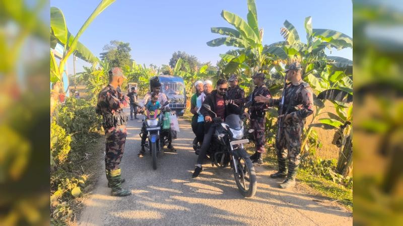 ওসমান হাদী গুলিবিদ্ধের ঘটনায় সুনামগঞ্জ সীমান্তে বিজিবির তল্লাশি ও টহল জোরদার