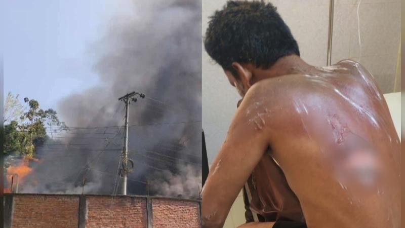 খাগড়াছড়িতে ভয়াবহ অগ্নিকাণ্ড: ৪ বসতঘর পুড়ে ছাই, আহত ১