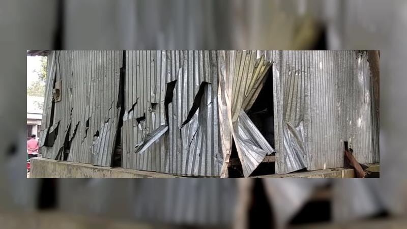 সরিষাবাড়ীতে দুই যুবদল নেতার বাড়িতে হামলা ও অগ্নিসংযোগ