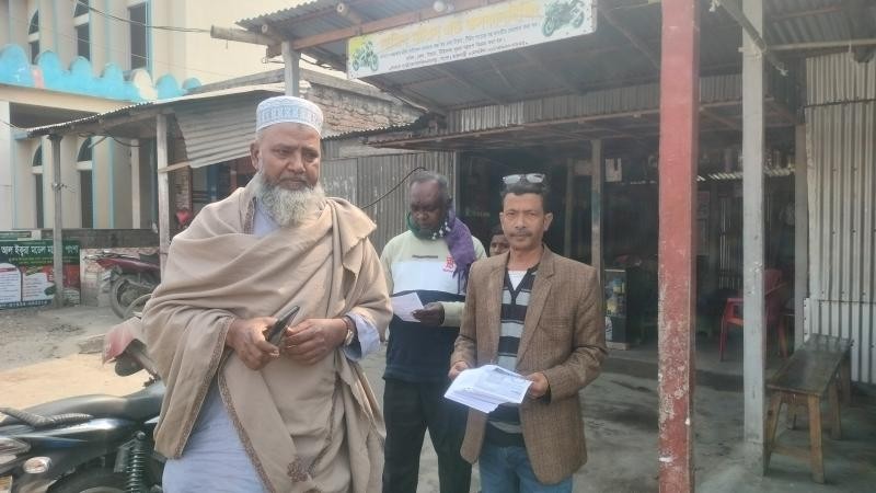 রাজবাড়ী-২ আসনে ভোটের মাঠে সরব খেলাফত মজলিশের মিনহাজুল