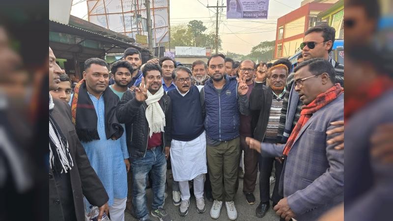 কালীগঞ্জে স্বতন্ত্র প্রার্থী ফিরোজের নির্বাচনী গণসংযোগ ও সমাবেশ