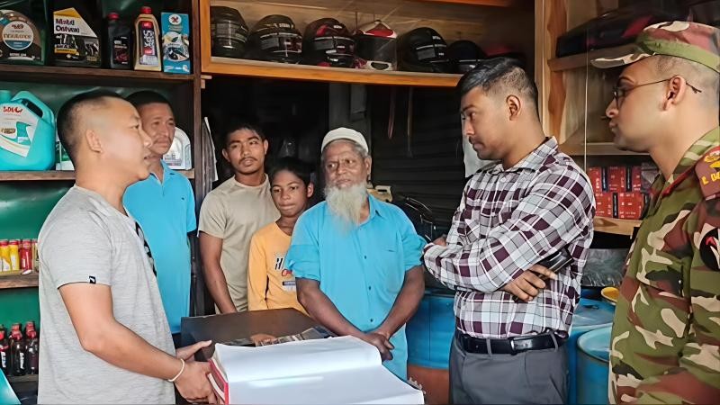 দীঘিনালায় জ্বালানি তেলের কৃত্রিম সংকটের চেষ্টা, অভিযান