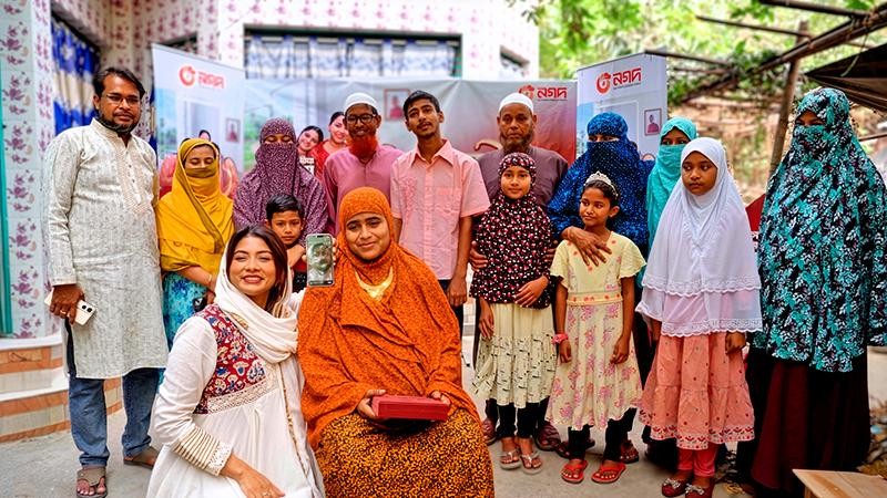 নগদে রেমিটেন্স নিয়ে স্বর্ণের হার জিতলেন ফরিদপুরের বন্যা খাতুন