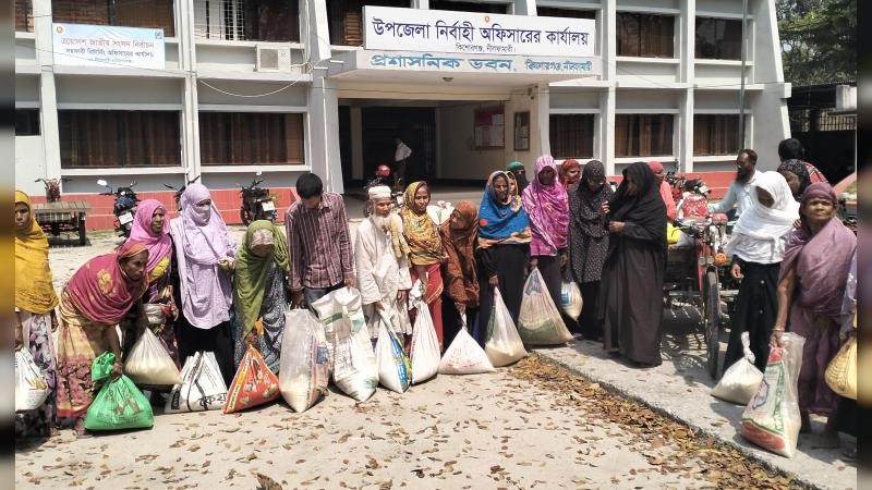 কিশোরগঞ্জে ভিজিএফ’র চাল বিতরণে ব্যাপক অনিয়ম-দুর্নীতির অভিযোগ