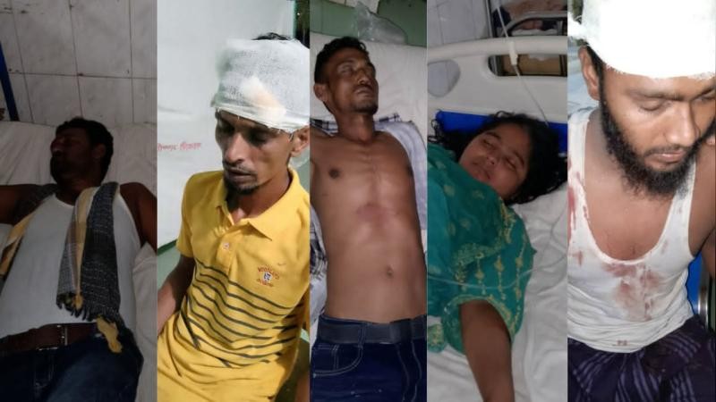 শরীয়তপুরে রাতের আঁধারে প্রতিপক্ষের হামলায় নারীসহ আহত ৮