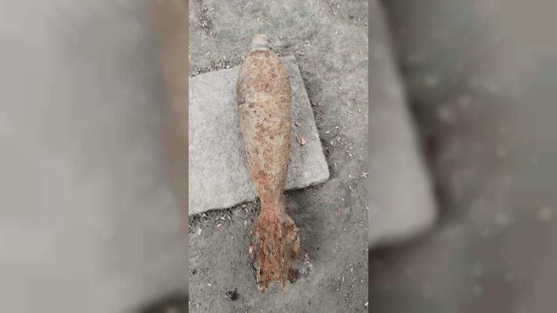 নোয়াখালীতে মাটি খননের সময় মর্টার শেল উদ্ধার