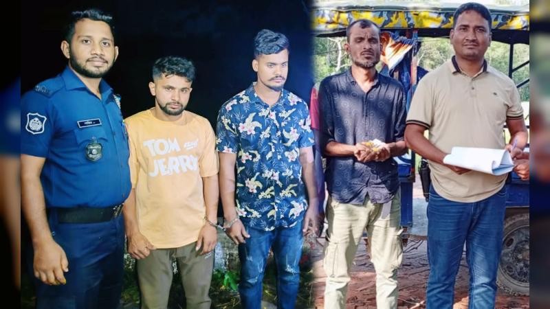 বুড়িচংয়ে ইয়াবাসহ তিন মাদক ব্যবসায়ী গ্রেফতার