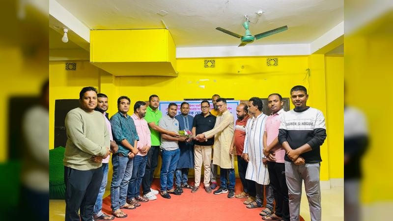 আখাউড়া সাংবাদিক কল্যাণ সোসাইটির পক্ষ থেকে আরটিভির দেশসেরা প্রতিনিধিকে সংবর্ধনা