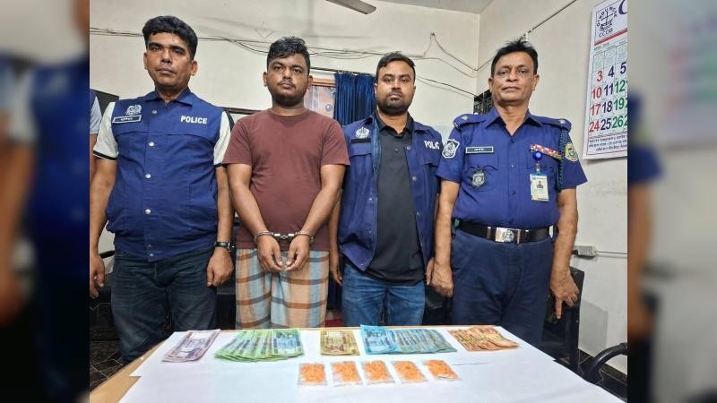 বরগুনায় ৫১০ পিস ইয়াবাসহ ছাত্রদল নেতা আটক