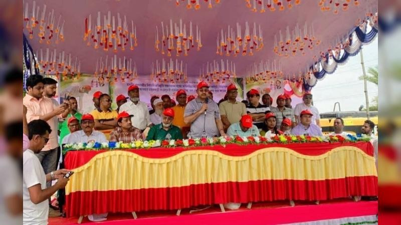 ভালুকায় খাল পুনঃখনন উদ্বোধন করলেন এমপি ফখর উদ্দিন