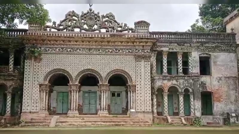 হেমনগর জমিদারবাড়ির ঐতিহ্য ফেরাতে যুবকদের পরিচ্ছন্নতা অভিযান