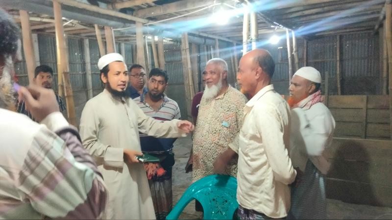 বালিয়াকান্দিতে পেঁয়াজ হাটে ধলতা বিরোধী অভিযানে দুই ব্যবসায়ীকে জরিমানা