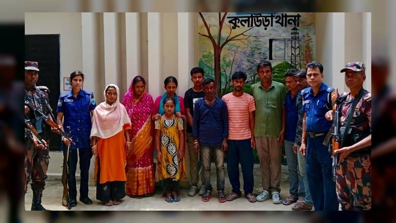 সীমান্তে ‘পুশইন’, ১০ বাংলাদেশিকে স্বজনদের কাছে হস্তান্তর