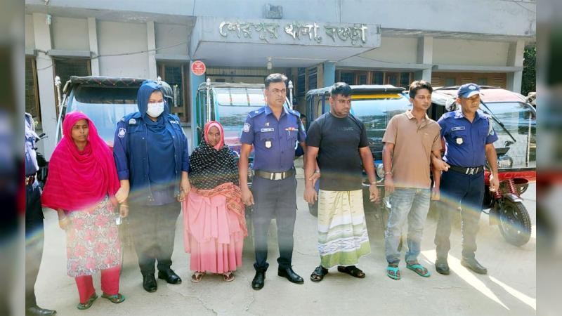 যাত্রীবেশে ইজিবাইক চুরি: ৪ সদস্য গ্রেপ্তার, ৪টি গাড়ি উদ্ধার