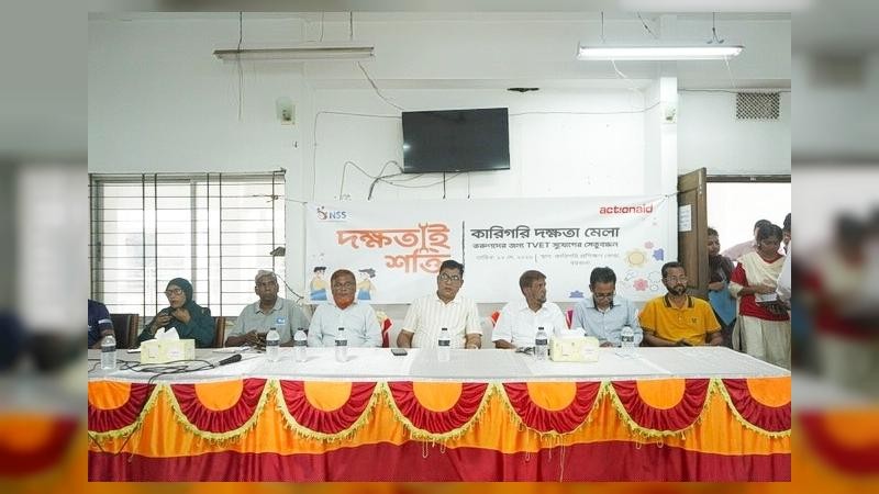 বরগুনায় কারিগরি দক্ষতা মেলা অনুষ্ঠিত