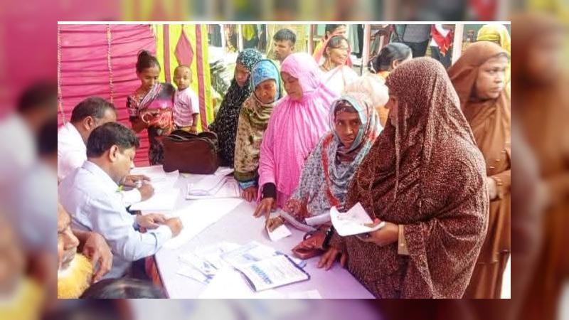 পাঁচবিবিতে ফ্রি মেডিকেল ক্যাম্প অনুষ্ঠিত