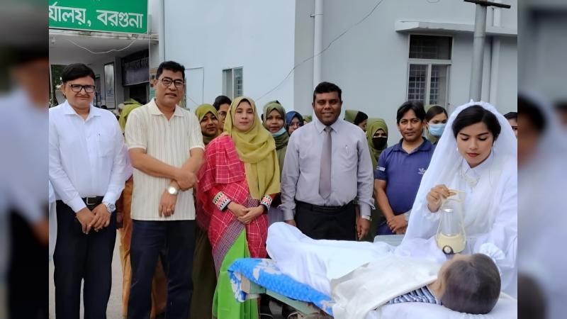 বরগুনায় আন্তর্জাতিক নার্স দিবস ২০২৬পালিত