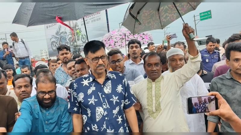 আশুলিয়ায় বাংলাদেশ সড়ক পরিবহন শ্রমিক ফেডারেশনের কার্যালয় উদ্বোধন