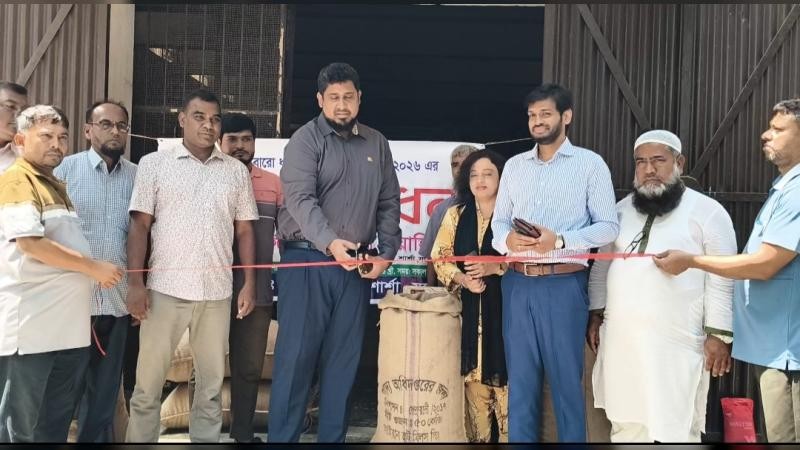যশোরের শার্শায় সরকারি ভাবে বোরো ধান ও চাল ক্রয়ের উদ্বোধন