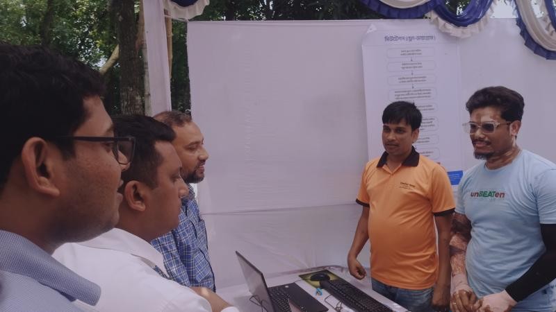 ফুলবাড়িয়ায় ভূমিসেবা মেলার উদ্বোধন