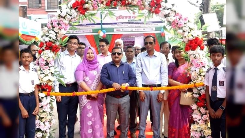 সিরাজগঞ্জে শুরু তিন দিনব্যাপী ভূমিসেবা মেলা
