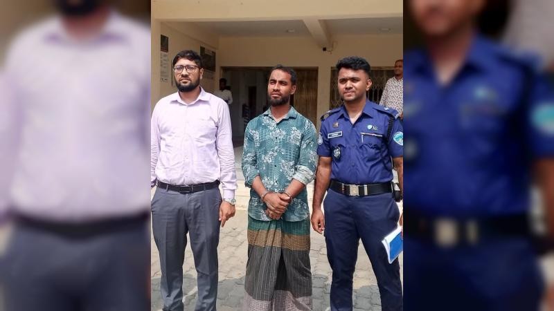 লামায় পাহাড় কাটায় যুবকের ৬ মাসের কারাদন্ড