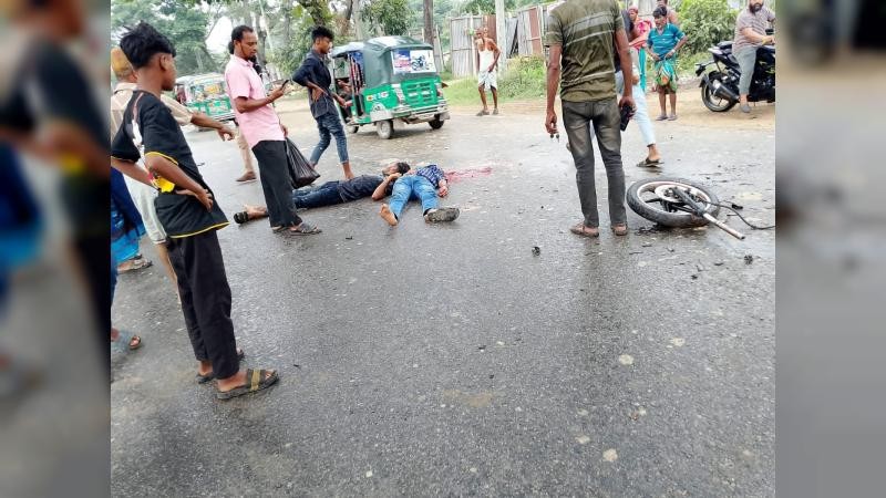 বেগমগঞ্জে ট্রাকের ধাক্কায় মোটরসাইকেল আরোহী নিহত, আহত ১