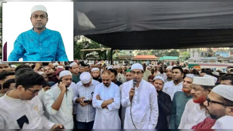 কান্না আর শোকে ফুলপুরে ছাত্রদল নেতা সুজার দাফন সম্পন্ন