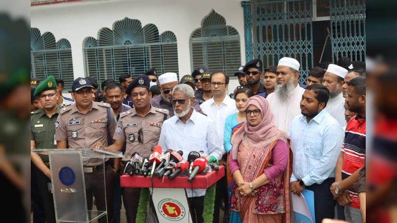 ১৯৯তম ঈদুল আজহার জামাতের জন্য প্রস্তুত শোলাকিয়া ঈদগাহ