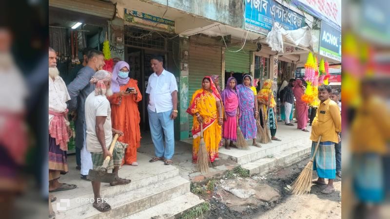 গোপালপুর পৌরসভায় কোরবানির বর্জ্য শতভাগ অপসারণ