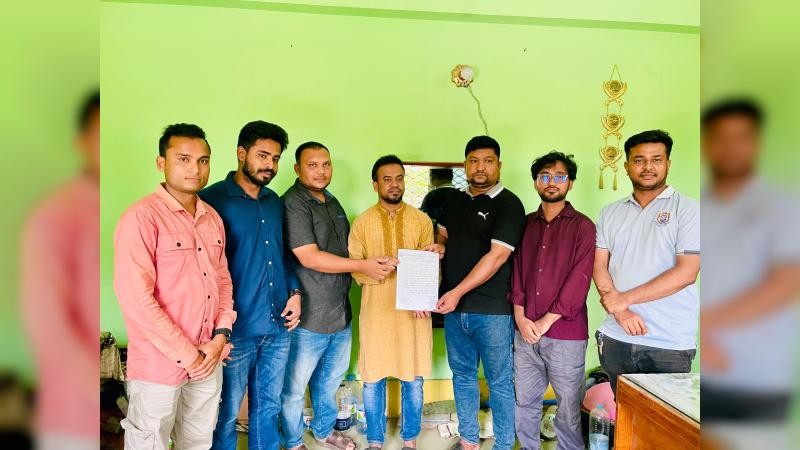 টেকনাফ টেলিভিশন জার্নালিস্ট সোসাইটির নেতৃত্বে আকাশ-সোহেল