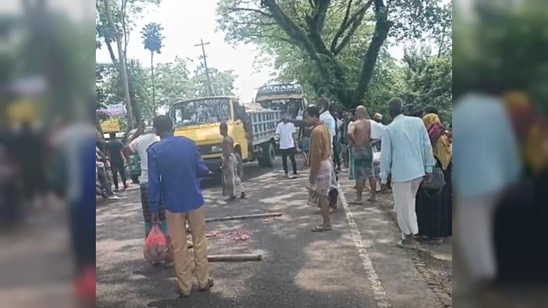 সুনামগঞ্জের শান্তিগঞ্জে কাভার্ড ভ্যানের চাপায় শিশুর মৃত্যু