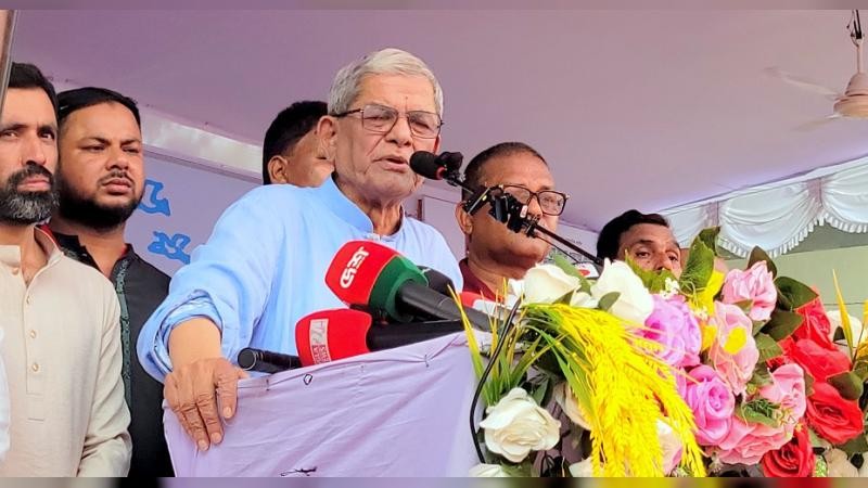 তারেক রহমানের নেতৃত্বে দেশকে এগিয়ে নিতে সকলের সহযোগিতা প্রয়োজন: মির্জা ফখরুল