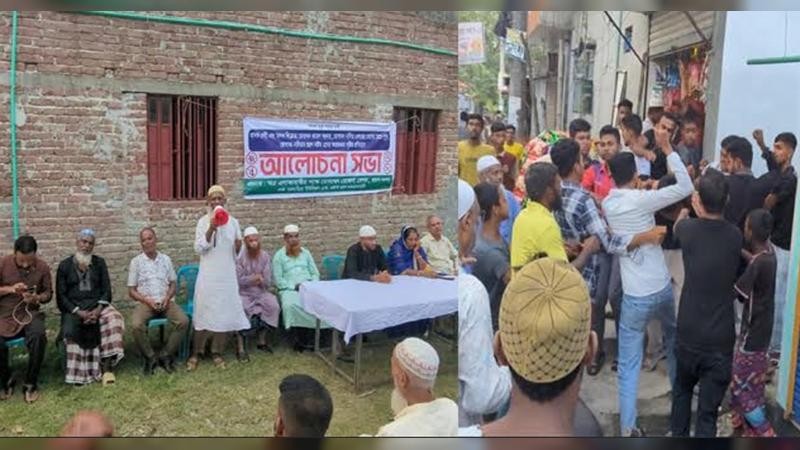 বরিশালে মাদক বিরোধী উঠান বৈঠকে হামলা