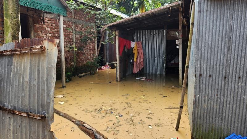 শেরপুরে পাহাড়ি ঢলে নিম্নাঞ্চল প্লাবিত