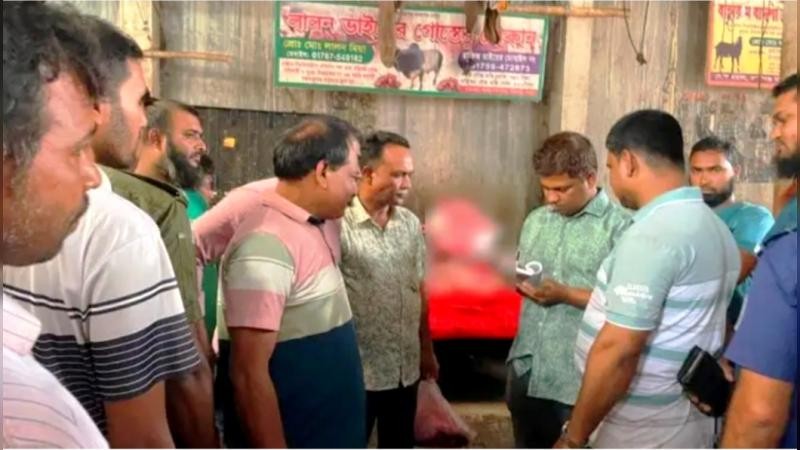 অসুস্থ গরু জবাই করে মাংস বিক্রির চেষ্টার অভিযোগে ২০ হাজার টাকা জরিমানা