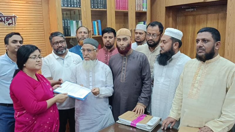 প্রধানমন্ত্রীর বরাবর, কুমিল্লায় ‎১১ দলীয় ঐক্যের স্মারকলিপি