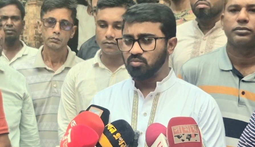 ঝিনাইদহে রাশেদ খানের মন্তব্য: গণঅভ্যুত্থানের চেতনার সঙ্গে প্রথম বেইমানি করেছেন জামায়াত আমির