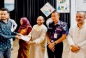 সুনামগঞ্জে জুলাই গণ-অভ্যুত্থানে আহতদের চেক বিতরণ