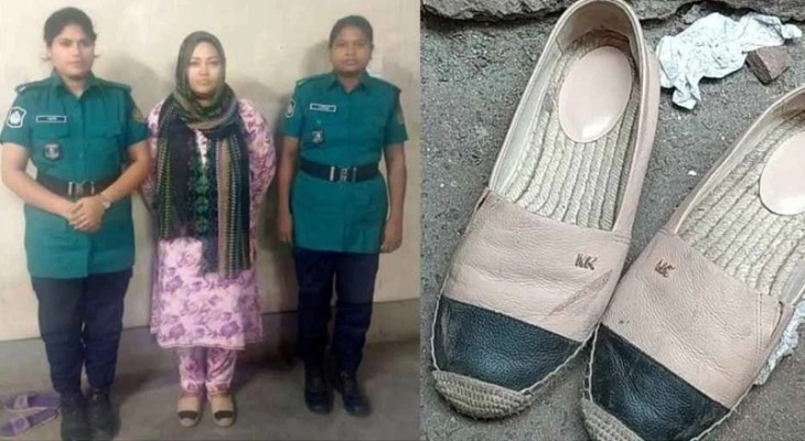 হুড়োহুড়িতে জুতা হারালেন মমতাজ